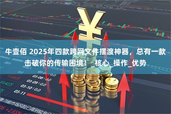 牛壹佰 2025年四款跨网文件摆渡神器，总有一款击破你的传输困境！_核心_操作_优势